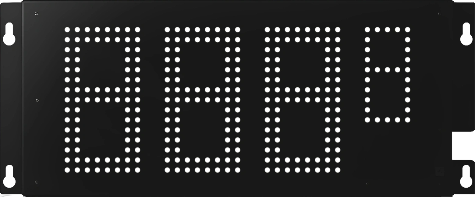 Preisanzeige für Tankstele